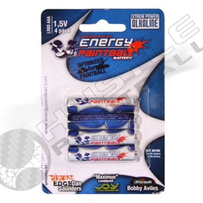Energy Paintball AAA Alkaline Battery (4-pack)
