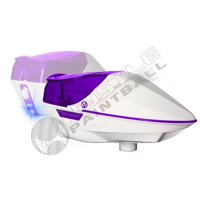 Virtue Paintball Spire Electronic Loader - White/Purple