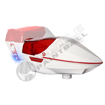 Virtue Paintball Spire Electronic Loader - White/Red
