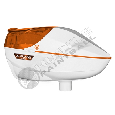 Virtue Paintball Spire 260 Electronic Loader - White/Orange