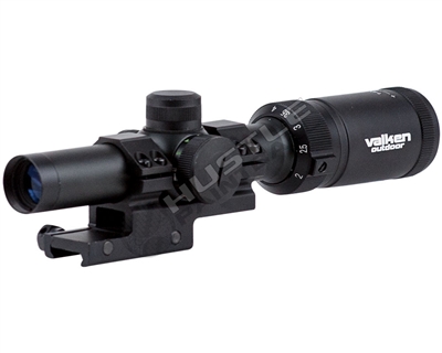 Tiberius Arms 4x32 Range Estimating Scope - Dual Illumination