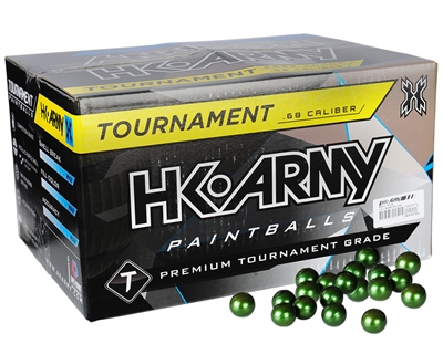 HK Army Tournament Paintballs - Case of 1000 - Pink Fill