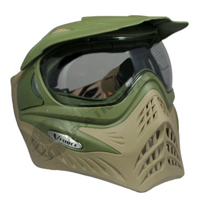 V-Force Grill Paintball Mask - Olive/Tan