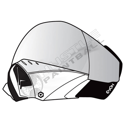 C2 Paintball Mask - Eyon - White/Black