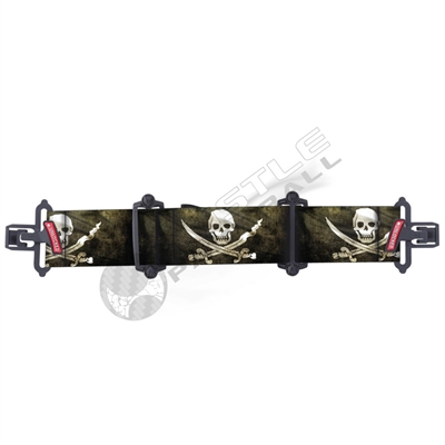 Virtue Paintball VIO Contour Google Strap - Jolly Roger Pirate