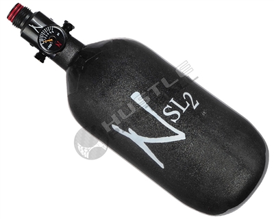 Ninja Paintball 45 cu 4500 psi "SL2" Carbon Fiber HPA Tank - Gun Smoke