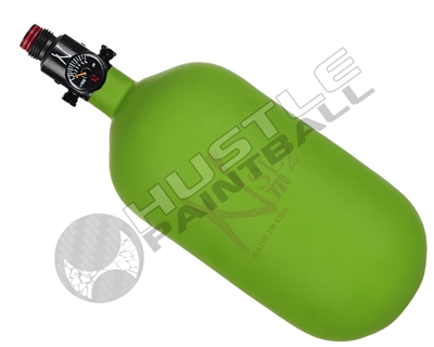 Ninja Paintball 77 cu 4500 psi "SL2" Carbon Fiber HPA Tank - Lime (Cerakote Finish)