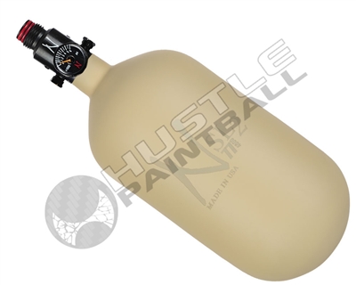 Ninja Paintball 77 cu 4500 psi "SL2" Carbon Fiber HPA Tank - Sand (Cerakote Finish)