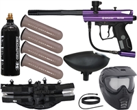 Kingman Spyder Victor Epic Paintball Marker Package - Gloss Purple