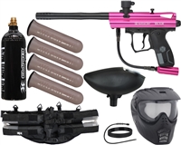 Kingman Spyder Victor Epic Paintball Marker Package - Gloss Pink