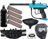 Kingman Spyder Victor Epic Paintball Marker Package - Gloss Teal