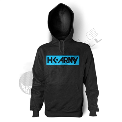 HK Army Pullover Hoodie - Posted - Black