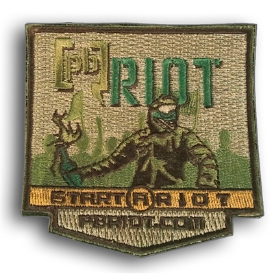 pbRIOT Tactical Patch (3 inch) - Multicam