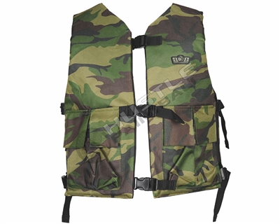 Gen X Global Chest Protector (Reversible) - Woodland Camo