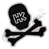 HK Army Sticker - Skull - 15 inch