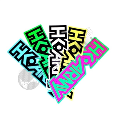 PB Fashion HK Army Sticker Pack - Typeface