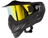 HK Army HSTL Thermal Paintball Mask - Black w/ Gold Lens