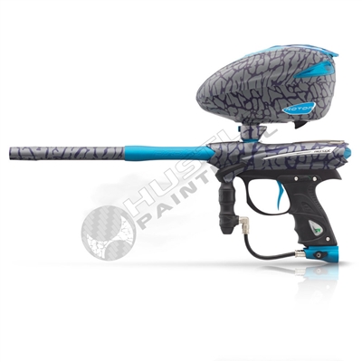 Dye Precision Rotor and Reflex Rail Combo Package - PGA Skinned - Cyan