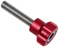 Exalt Paintball Feedneck Thumbscrew V2 - Axe/Mini & Rize CZR, DSR+ & DLS - Red