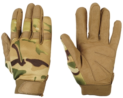 Warrior Paintball Gloves - Tournament - Multicam