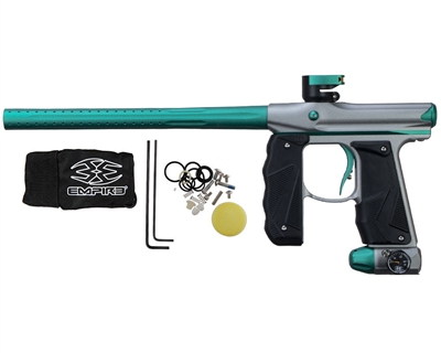 Empire Paintball Marker - Mini GS - Dust Grey/Teal