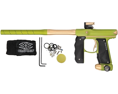 Empire Paintball Marker - Mini GS w/ 2 Piece Barrel - Dust Green/Dust Tan