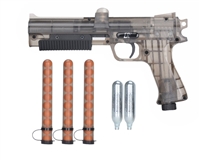 JT ER2 Pump Pistol Paintball Marker Package - Smoke