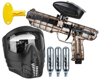 JT ER4 Ready To Play Paintball Marker Package - Smoke