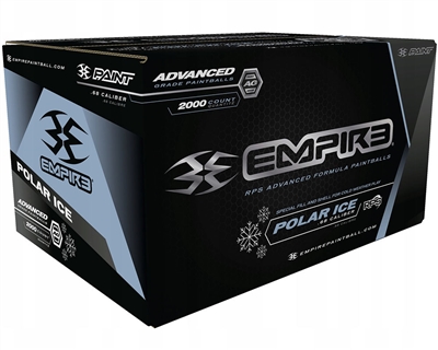 Empire Paintball Polar Ice Paintballs - Case of 1,000