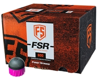 First Strike Paintball 600 Round Paintballs - FSR - Smoke/Pink Shell - Pink Fill