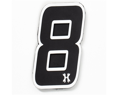 HK Army Rubber Patch with Velcro  - Number 8