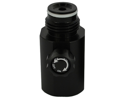 On/Off Preset Valve Adapter - GOG - Fits All Tanks - Dust Black