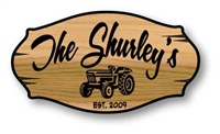 PERSONALIZED CARVED WOODEN SIGNS - LARGE SIZE APPEAL
