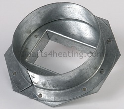 Teledyne Laars 20425402 Flue Outlet Weldment