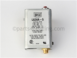 Baso L62AA-5C Pilot Swith w/Manual Reset, SPST Switch Action