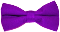 Men's Purple Bow Tie