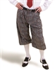 Grey Plaid Golf Knickers for Men