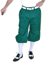 Dark Green Golf Knickers for Men