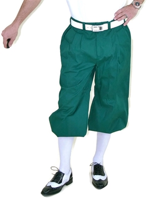 Dark Green Golf Knickers for Men