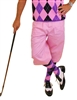 Pink Golf Knickers for Men