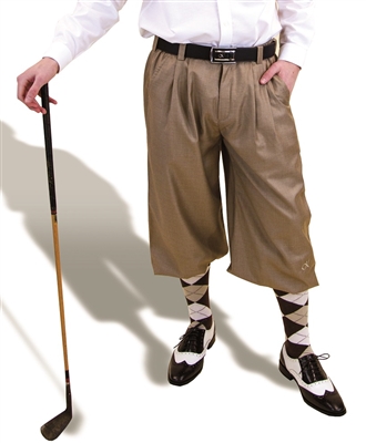 Men's Silk/Touch Golf Knickers