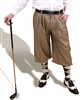 Camel Silk Touch Golf Knickers for Men