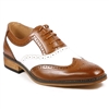 Mens Kings Oxford Wingtip Dress Golf Shoes