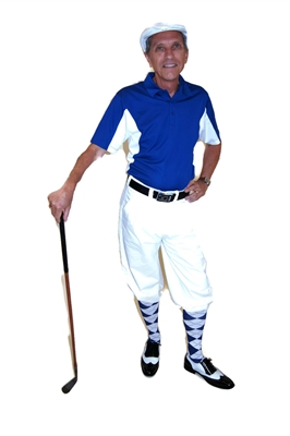 Royal Team Polo with White Kings Cross Knickers