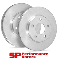 REAR PAIR - SP Premium Brake Rotors - Uncoated - 19-469P