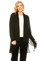 Vegas jacket - black - polyester/spandex