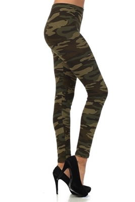 Leggings - camouflage - polyester