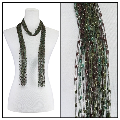 Confetti Scarf - Evergreen - Nylon