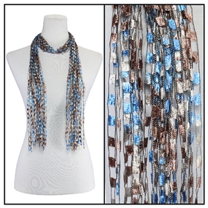 Confetti Scarf - Western Blue