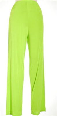 Pants - lime - polyester/spandex